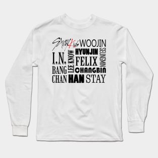 Stray Kids Kpop Long Sleeve T-Shirt